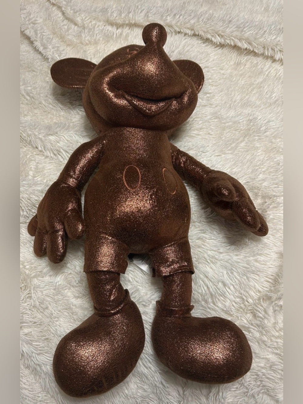 Bronze Mickey Mouse Plush